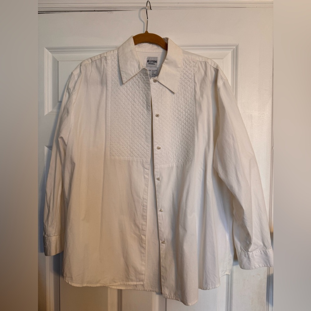 White Button-Up Shirt